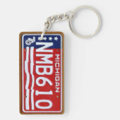 Michigan 1976  Bord Sleutelhanger (achterkant)