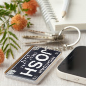 Michigan 1981 License Bord Sleutelhanger (Voorkant Rechts)