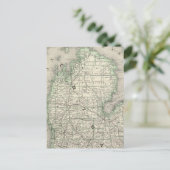 Michigan 8 briefkaart (Staand voorkant)