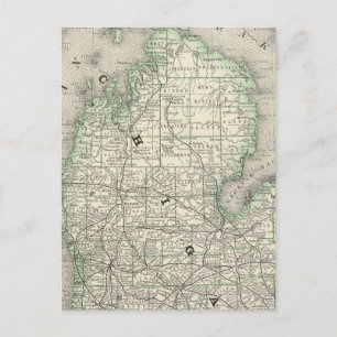 Michigan 8 briefkaart