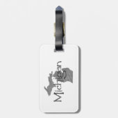 Michigan Bag Label Bagagelabel (Achterkant verticaal)