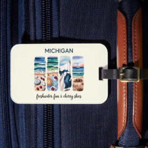Michigan Bagagelabel – Zoet Water & Cherry Skies