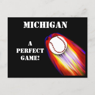 MICHIGAN BASEBALL FEESTDAGENKAART