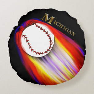 MICHIGAN BASEBALL ROND KUSSEN