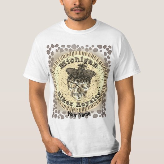 Michigan Biker Royalty T-shirt (Voorkant)