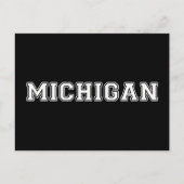 Michigan Briefkaart (Voorkant)