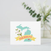 Michigan Briefkaart (Staand voorkant)