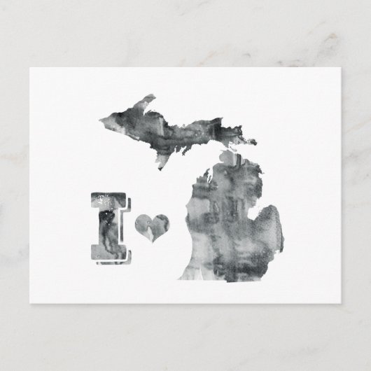 Michigan Briefkaart (Voorkant)