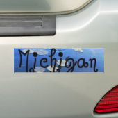 Michigan Bumpersticker (Op auto)