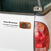 Michigan Bumpersticker (Op Truck)
