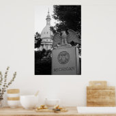 Michigan Capitol Building Poster (Keuken)