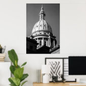 Michigan Capitol Building Poster (Thuiskantoor)