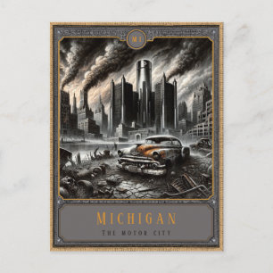 Michigan   Carte postale Art gothique