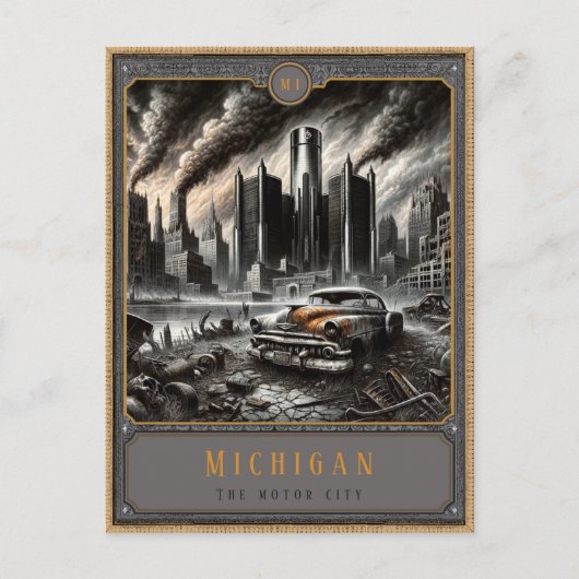 Michigan | Carte postale Art gothique (Devant)