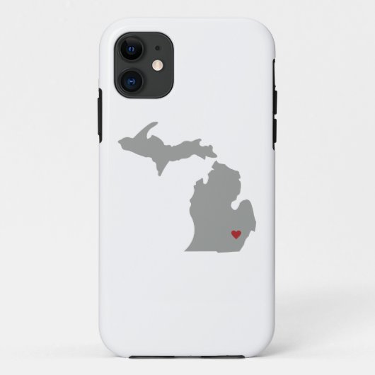 Michigan Case-Mate iPhone Case (Achterkant)