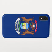 Michigan Case-Mate iPhone Case (Achterkant (horizontaal))