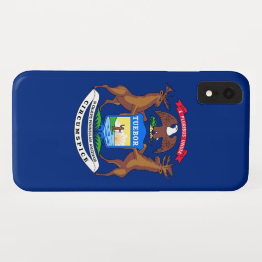 Michigan Case-Mate iPhone Case (Achterkant (horizontaal))