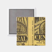 Michigan Central Railroad Magneet (Voorkant / Achterkant)