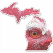 Michigan Chicken Sticker (Voorkant)