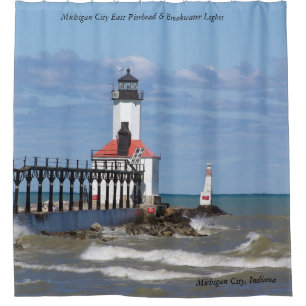 Michigan City East Pier, Bkw Lights Douche rideau