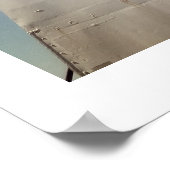 Michigan City in vuurtoren Poster (Hoek)