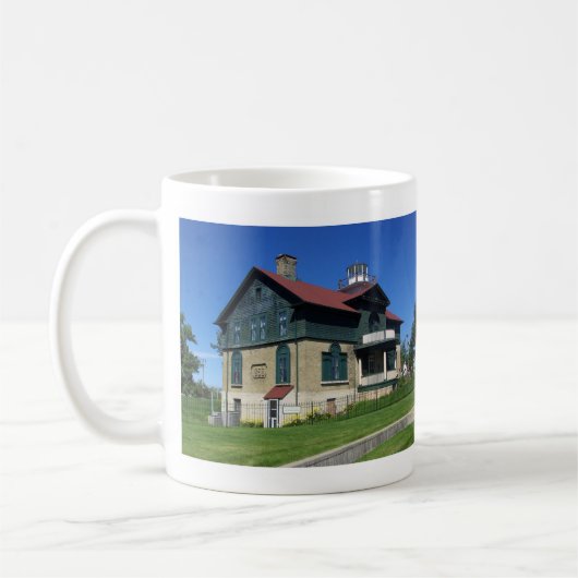 Michigan City Lighthouse mug (Gauche)