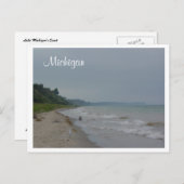 Michigan Coast Briefkaart (Voorkant / Achterkant)
