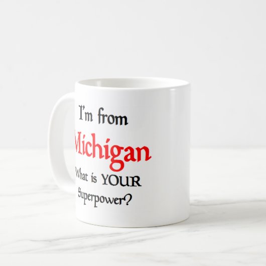 michigan coffee mug (Devant gauche)