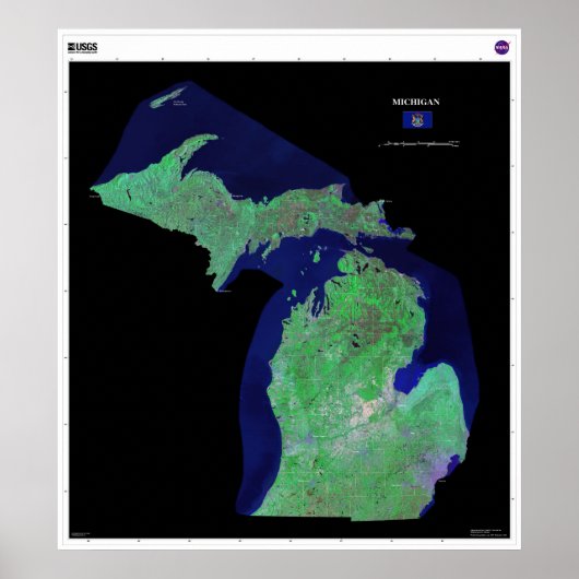Michigan De Space Poster (Devant)