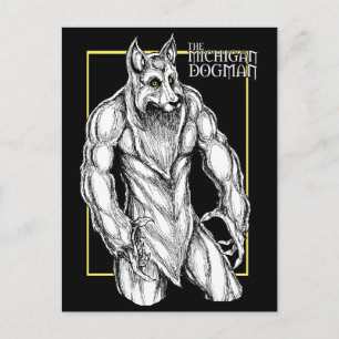 Michigan Dogman Briefkaart