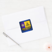 Michigan (DTOM) Vierkante Sticker (Envelop)