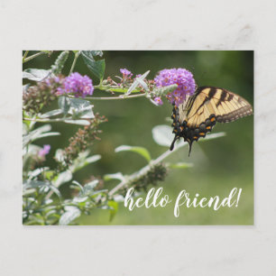 Michigan Eastern Swallowtail Butterfly Briefkaart