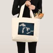 Michigan en de Grote Meren Tote Bag (Voorkant (product))