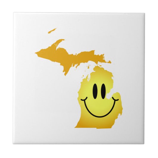 Michigan Face Tegeltje (Voorkant)