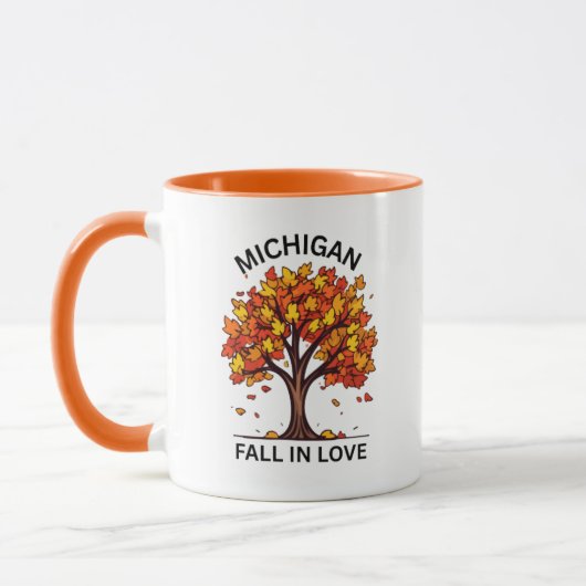 Michigan Fall Coffee Mug Mok (Links)