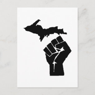 Michigan Fist Briefkaart