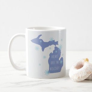 Michigan Gepersonaliseerde Naam Kerstmug Koffiemok