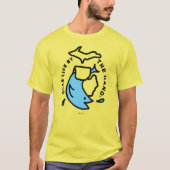 Michigan - Grab Life by the HandMC Fish T-Shirt (Devant)