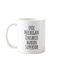 Michigan Great Lakes Minimalistische koffiemok