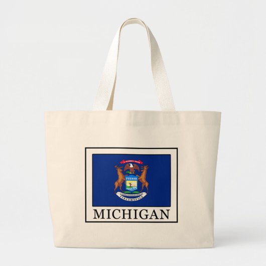 Michigan Grote Tote Bag (Voorkant)