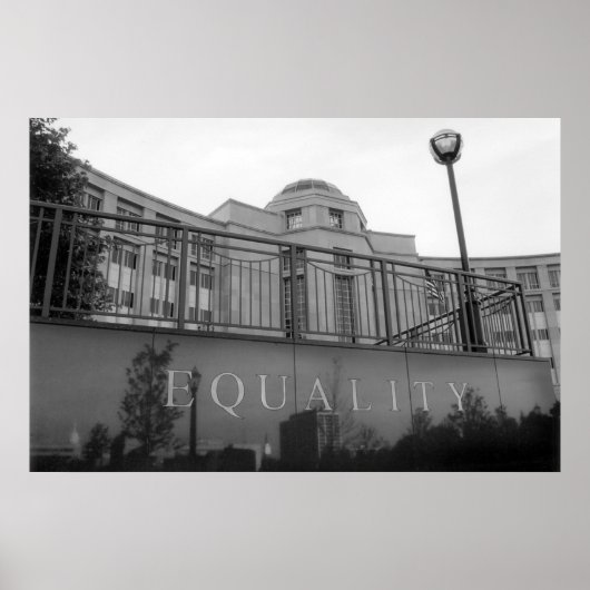 Michigan Hall of Justice: Equality Poster (Voorkant)