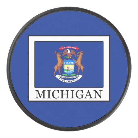 Michigan Hockey Puck (Voorkant)