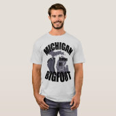 Michigan Home of Bigfoot T-shirt (Voorkant volledig)