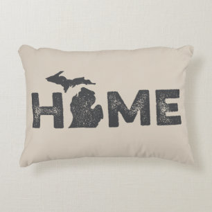 Michigan Home State Love Pillow Decoratief Kussen