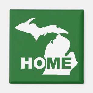 Michigan Home weg van State Fridge Magnet Magneet