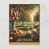 Michigan | hyperrealistisch Briefkaart (Voorkant)