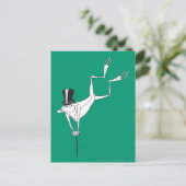 Michigan J. Frog Dacing Moves Briefkaart (Staand voorkant)