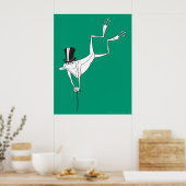 Michigan J. Frog Dacing Moves Poster (Keuken)