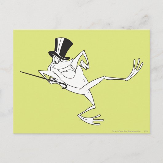 Michigan J. Frog Dancing Briefkaart (Voorkant)