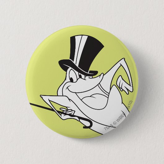 Michigan J. Frog Dancing Ronde Button 5,7 Cm (Voorkant)